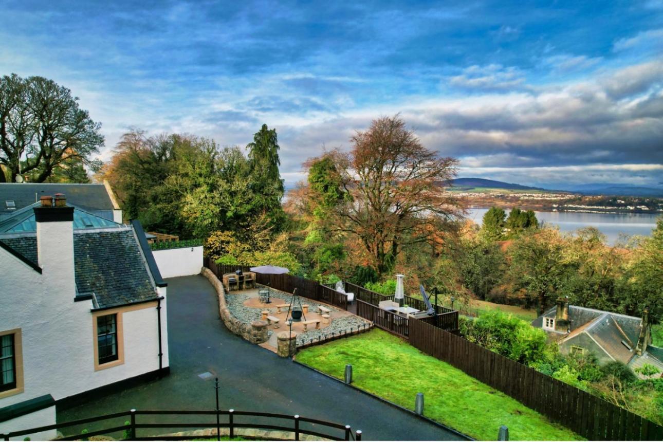 Gleddoch Coach House Villa Langbank Bagian luar foto