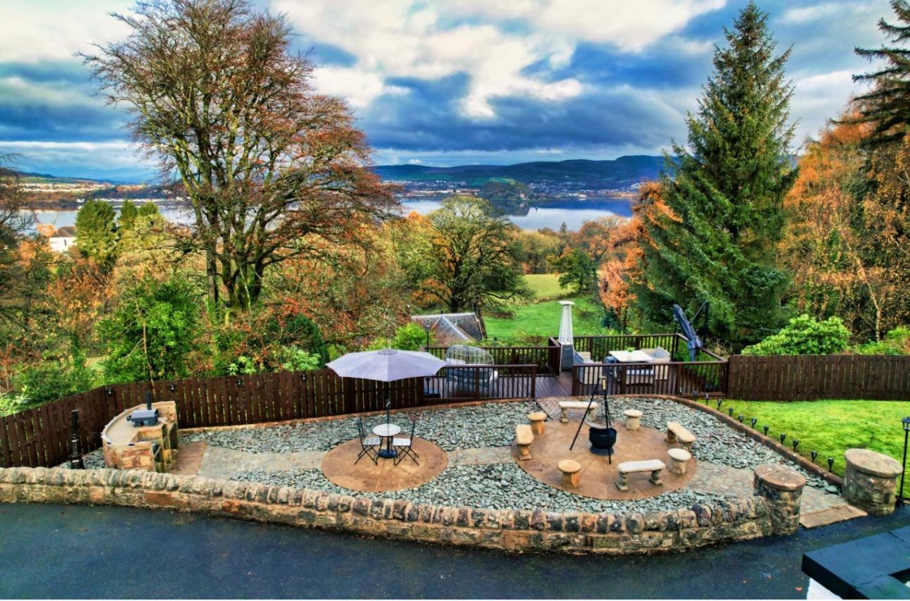 Gleddoch Coach House Villa Langbank Bagian luar foto