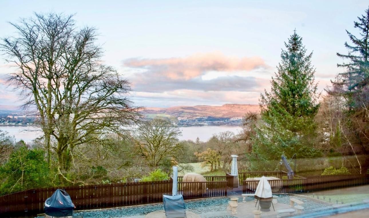 Gleddoch Coach House Villa Langbank Bagian luar foto