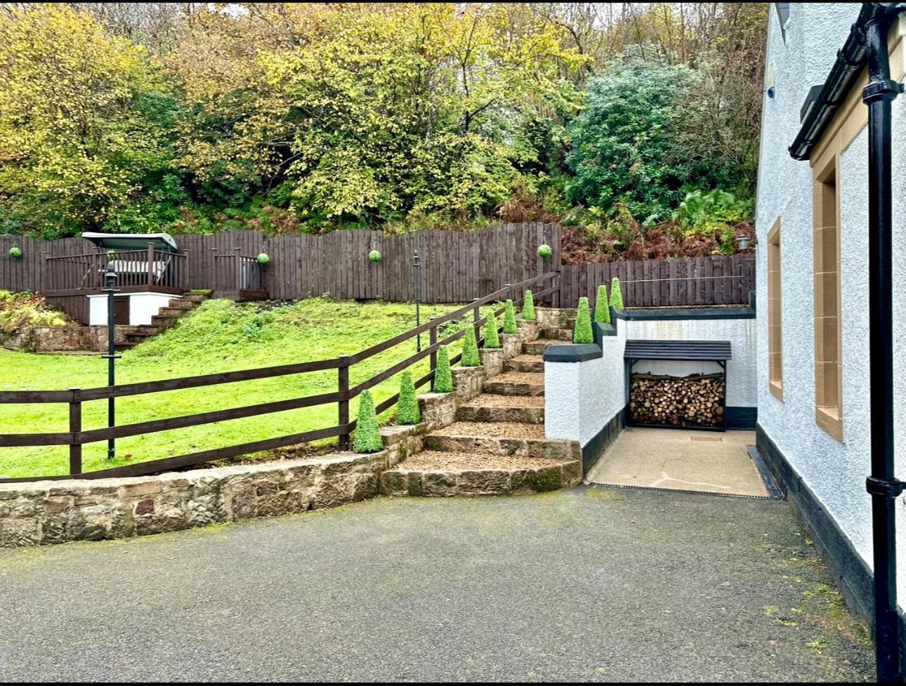 Gleddoch Coach House Villa Langbank Bagian luar foto