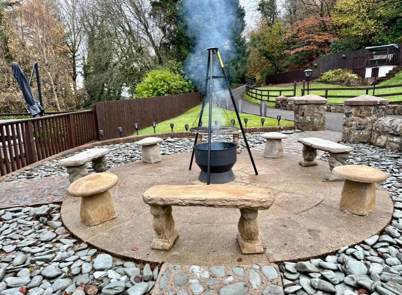 Gleddoch Coach House Villa Langbank Bagian luar foto