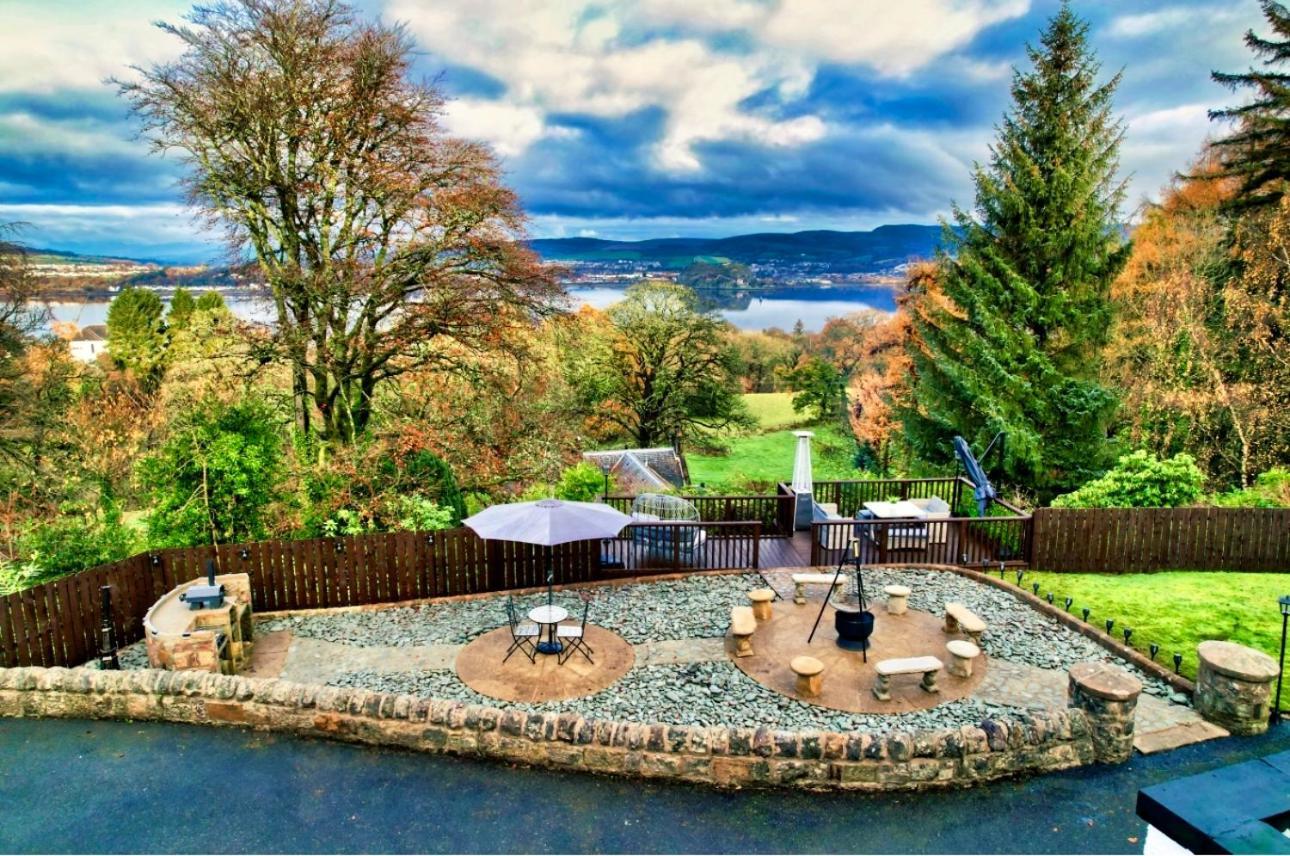 Gleddoch Coach House Villa Langbank Bagian luar foto