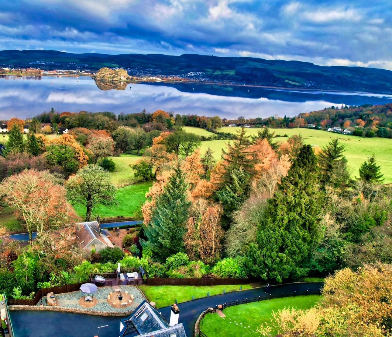 Gleddoch Coach House Villa Langbank Bagian luar foto