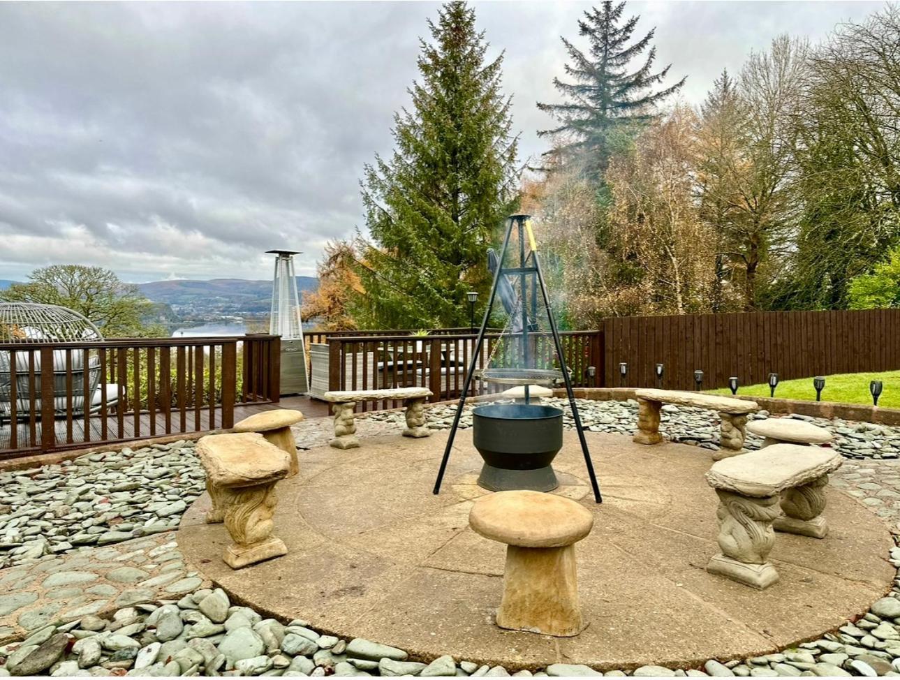 Gleddoch Coach House Villa Langbank Bagian luar foto