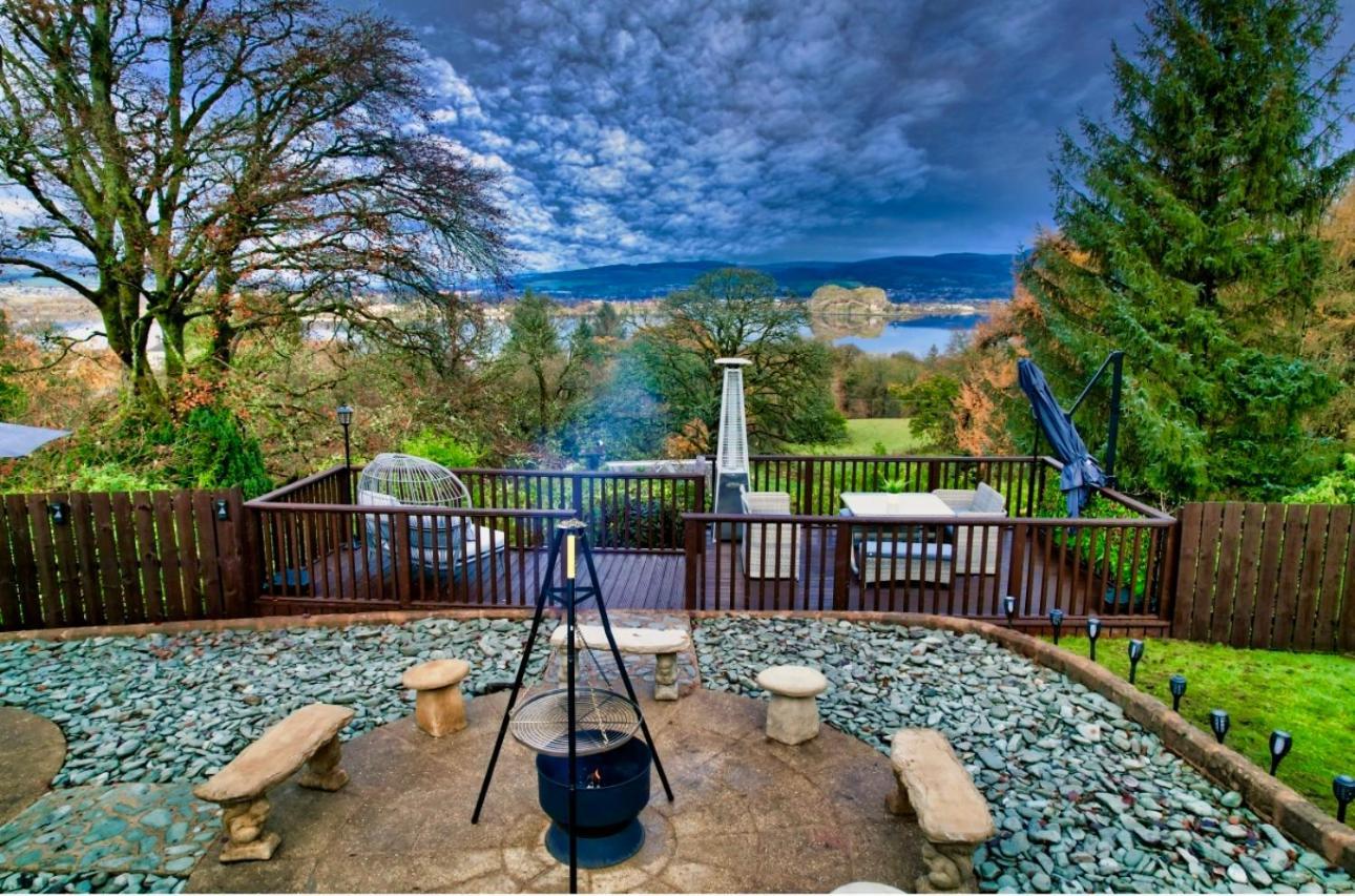 Gleddoch Coach House Villa Langbank Bagian luar foto